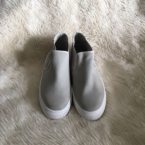 ASOS platform slip on sneakers